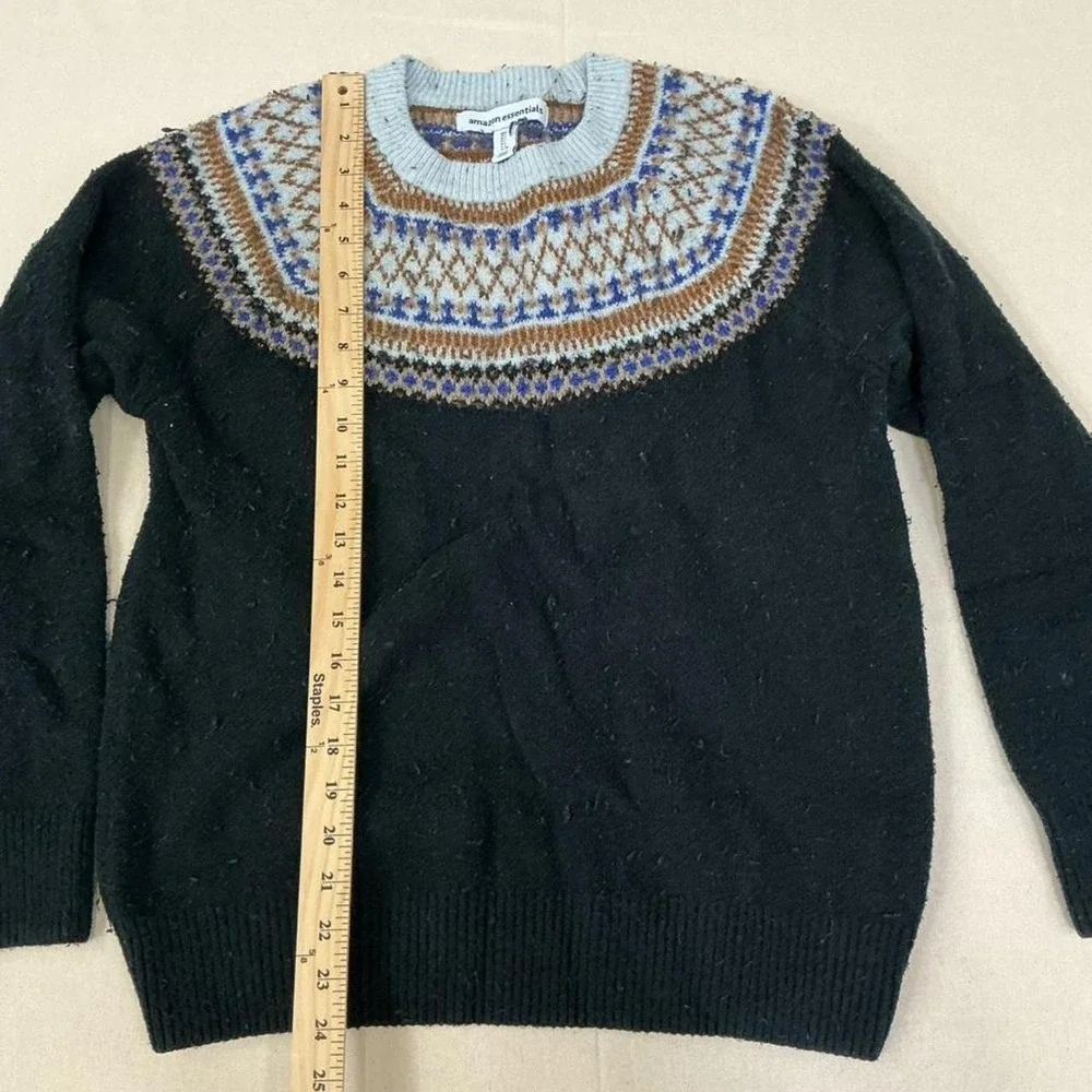 Cozy‎ fair isle knit sweater